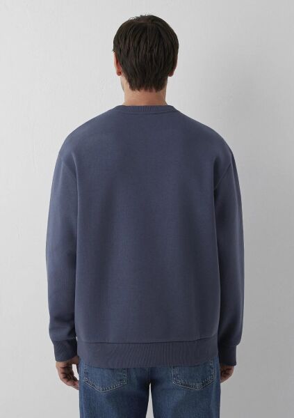 MAVİ BİSİKLET YAKA SWEATSHIRT ERKEK SWEATSHIRT