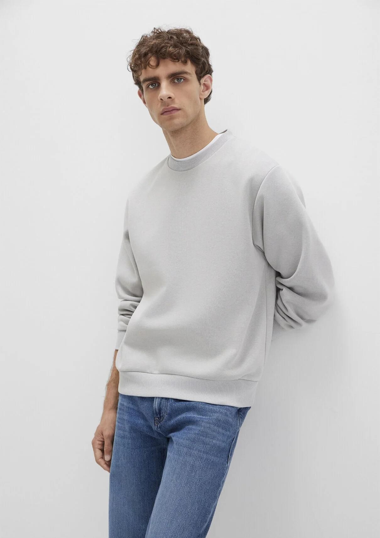 MAVİ BİSİKLET YAKA SWEATSHIRT ERKEK SWEATSHIRT