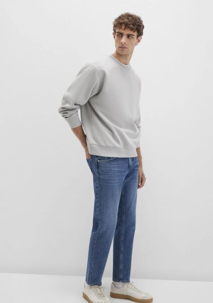 MAVİ BİSİKLET YAKA SWEATSHIRT ERKEK SWEATSHIRT