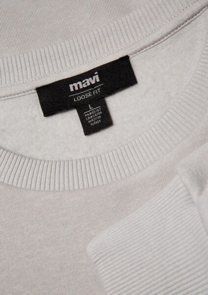 MAVİ BİSİKLET YAKA SWEATSHIRT ERKEK SWEATSHIRT