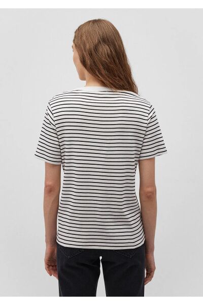 MAVİ BİSİKLET YAKA TİŞÖRT KADIN BASIC, SEMI BASIC