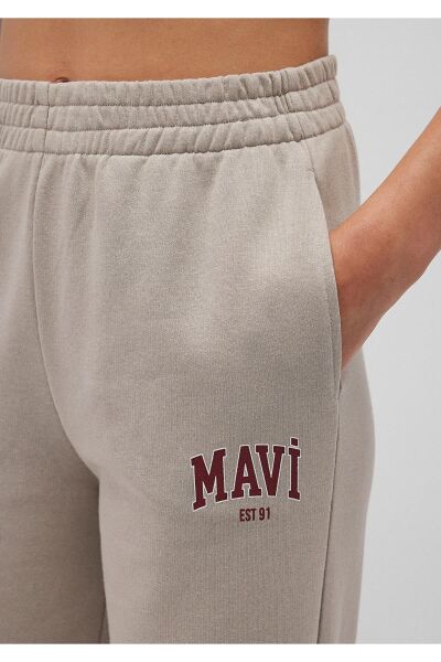 MAVİ ÖRME PANTOLON KADIN EŞOFMAN ALTI