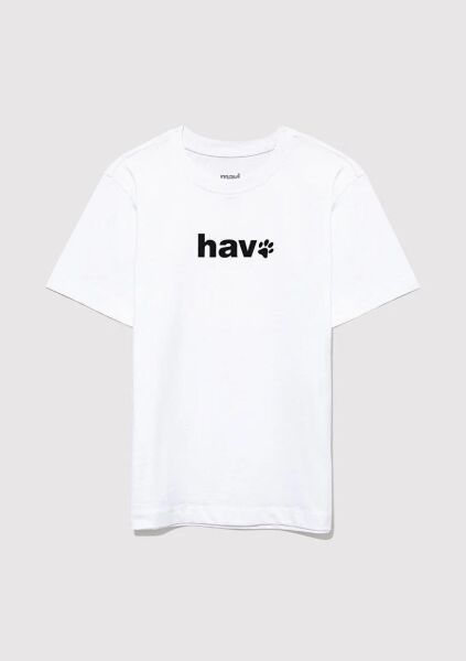 MAVİ HAV BASKILI TİŞÖRT ERKEK ÇOCUK LOGO T-SHIRT