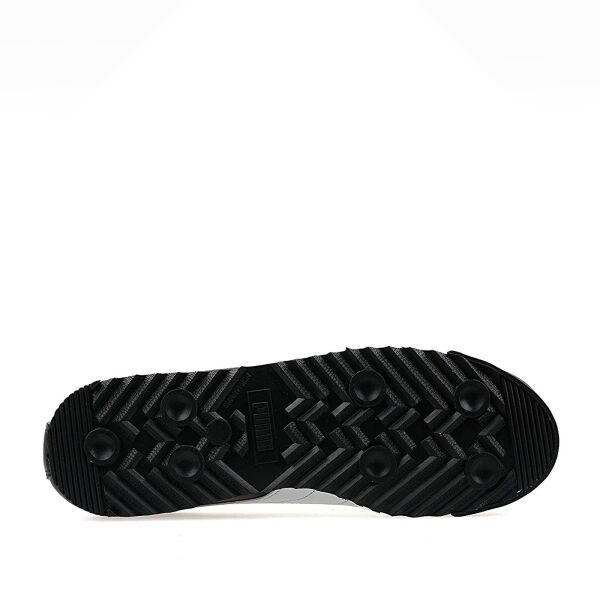 PUMA ROMA BASIC BLACK-WHITE-PUMA SILVER UNISEX MODA AYAKKABI