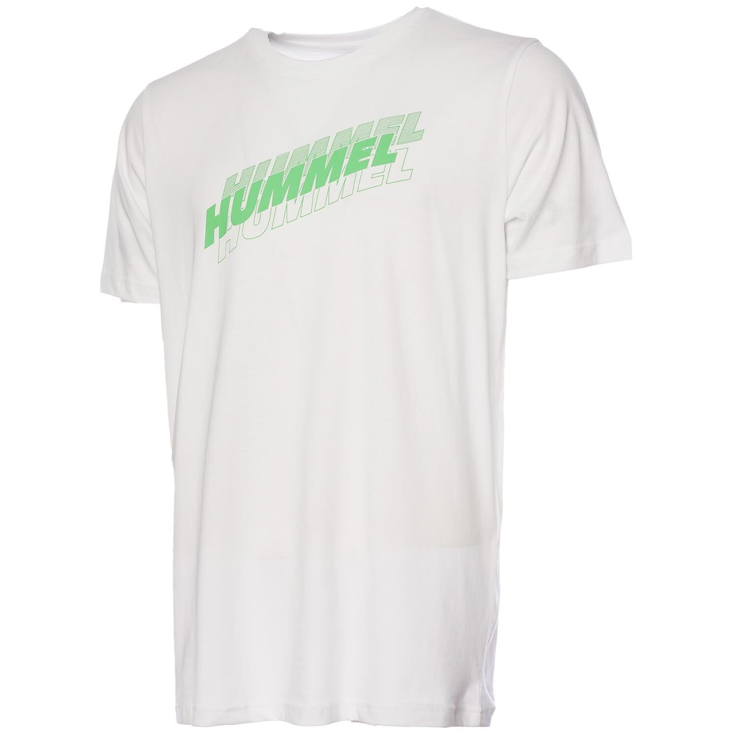 HUMMEL HMLGRAPHIC TRIPLE LOGO COTTON TEE ERKEK KISA KOL T-SHIRT