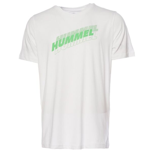 HUMMEL HMLGRAPHIC TRIPLE LOGO COTTON TEE ERKEK KISA KOL T-SHIRT