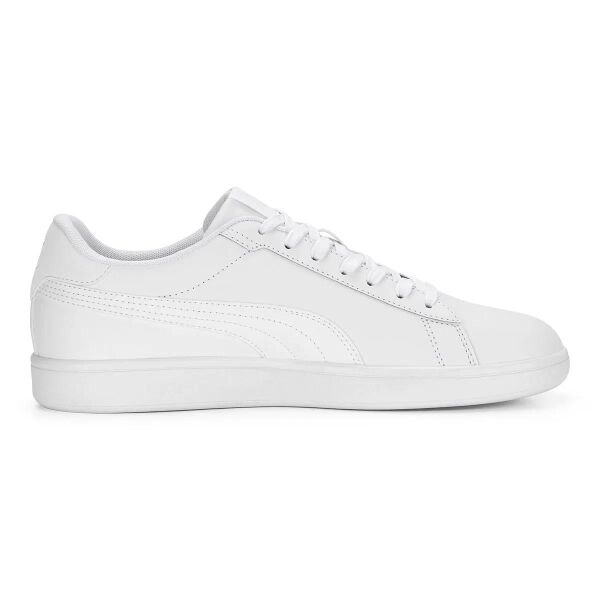 PUMA SMASH 3.0 L PUMA WHITE-PUMA WHITE-P UNISEX MODA AYAKKABI