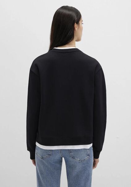 MAVİ YUVARLAK YAKA SWEATSHIRT KADIN SWEATSHIRT