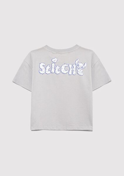 MAVİ STITCH BASKILI TİŞÖRT KIZ ÇOCUK PROJE, LİSANS T-SHIRT