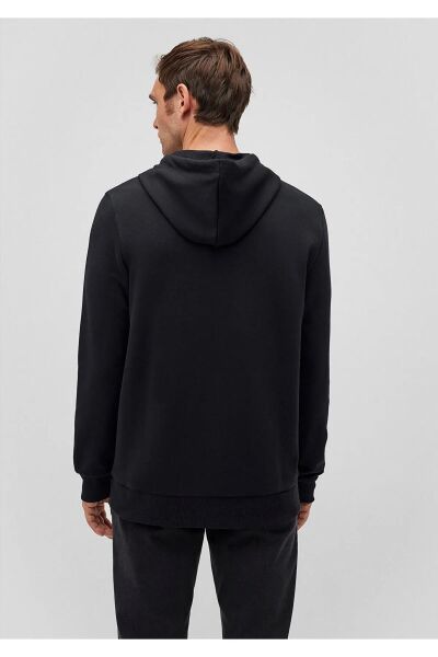 MAVİ LOGO KAPÜŞONLU SWEATSHIRT ERKEK LOGO T-SHIRT