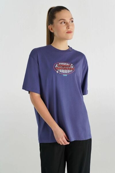 HUMMEL HMLPATEZ OVERSIZE T-SHIRT S/S KADIN KISA KOL T-SHIRT