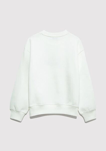 MAVİ BASKILI SWEATSHİRT KIZ ÇOCUK 0 YAKA SWEATSHIRT