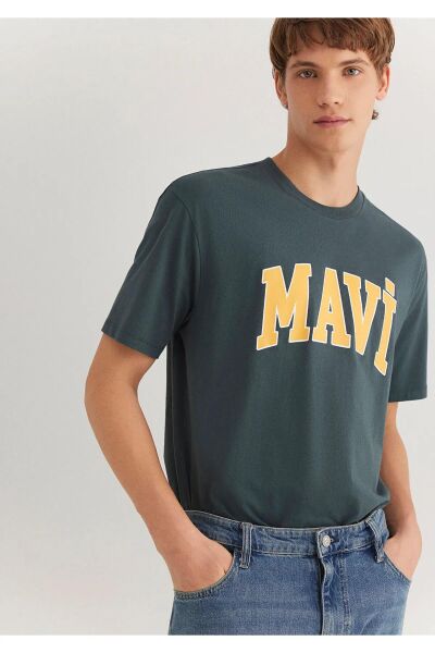 MAVİ LOGO ERKEK LOGO T-SHIRT