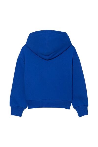 MAVİ MAVİ BASKILI KAPÜŞONLU SWEATSHIRT ERKEK ÇOCUK SWEATSHIRT