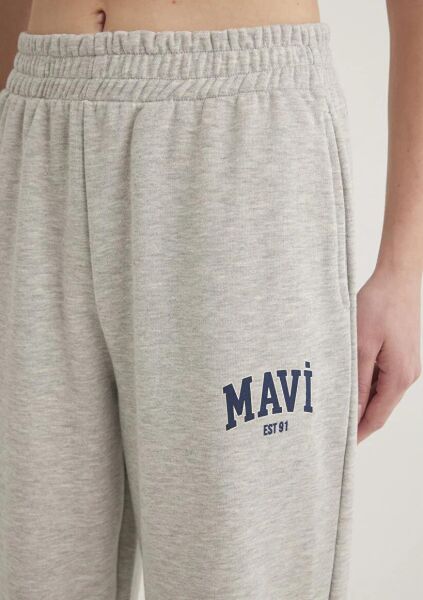 MAVİ ÖRME PANTOLON KADIN EŞOFMAN ALTI