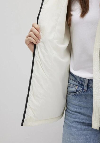 MAVİ KAPŞONLU CEKET KADIN CEKET