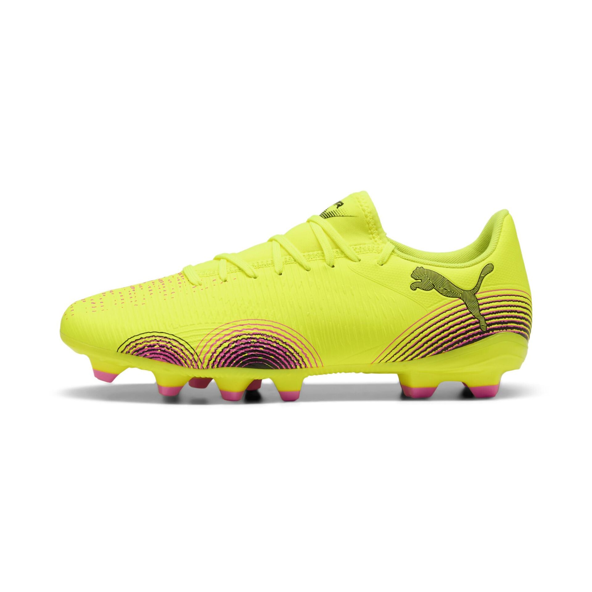 PUMA FUTURE 8 PLAY FG/AG YELLOW ALERT-PUMA BLACK-SUN STRUCK ERKEK KRAMPON