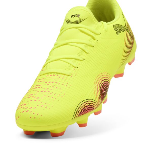 PUMA FUTURE 8 PLAY FG/AG YELLOW ALERT-PUMA BLACK-SUN STRUCK ERKEK KRAMPON