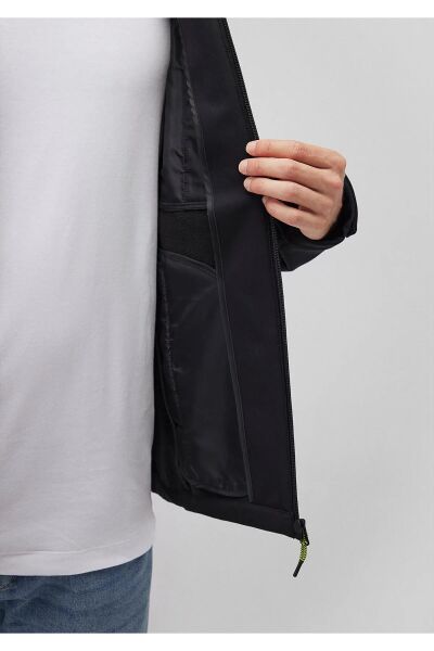 MAVİ ERKEK KAPÜŞONLU MONT