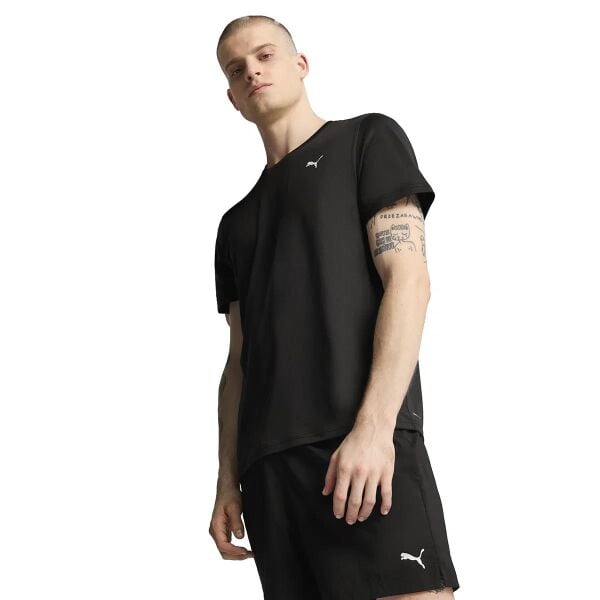 PUMA M TAD ESS SOLID CAT TEE LC ERKEK KISA KOL T-SHIRT