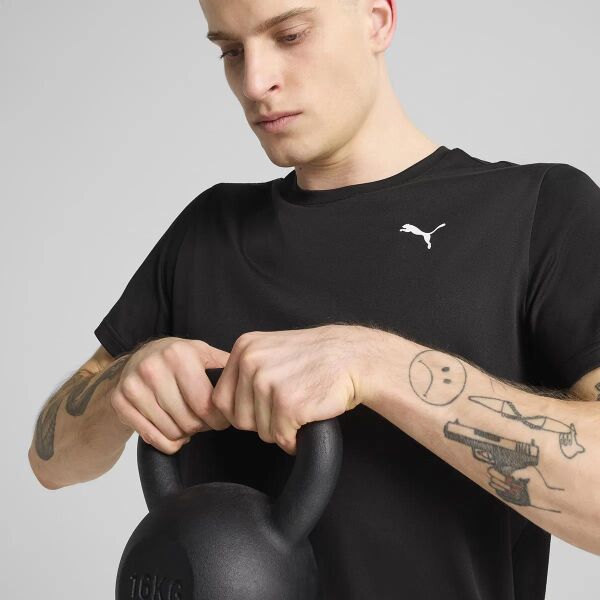 PUMA M TAD ESS SOLID CAT TEE LC ERKEK KISA KOL T-SHIRT