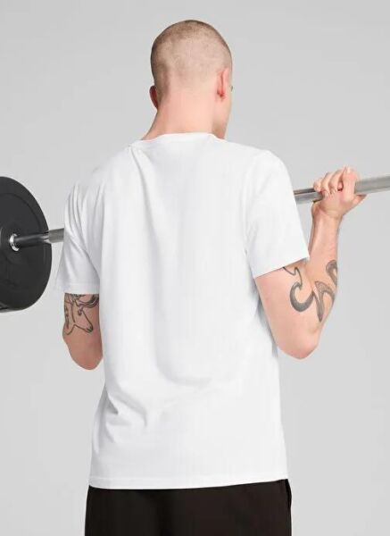 PUMA M TAD ESS SOLID CAT TEE LC ERKEK KISA KOL T-SHIRT