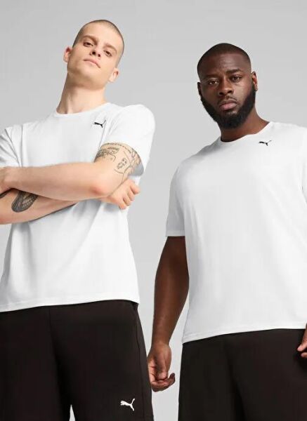 PUMA M TAD ESS SOLID CAT TEE LC ERKEK KISA KOL T-SHIRT