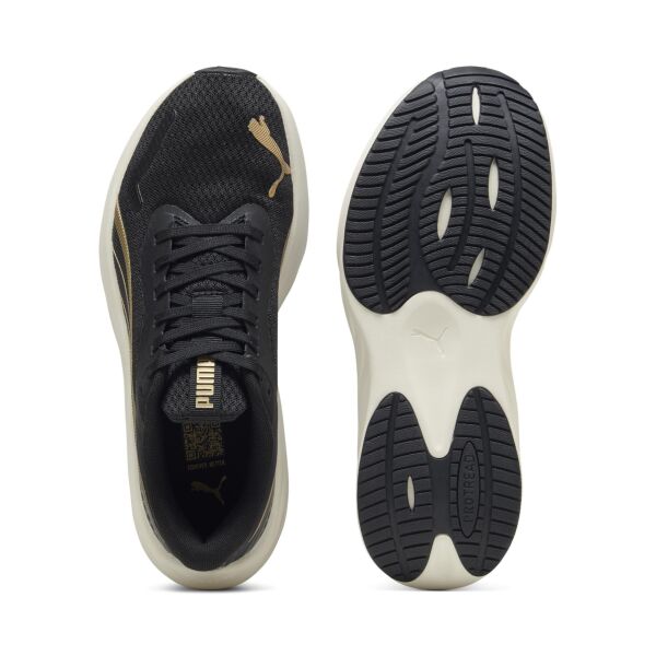 PUMA POUNCE LİTE PUMA GOLD-PUMA BLACK UNISEX PERFORMANS AYAKKABI