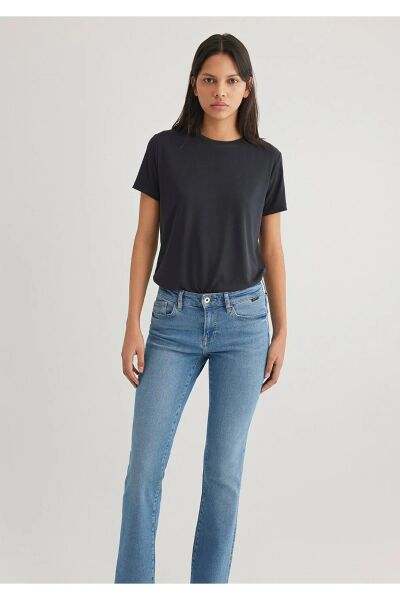 MAVİ KISA KOLLU PENYE UST KADIN KISA KOLLU PENYE UST