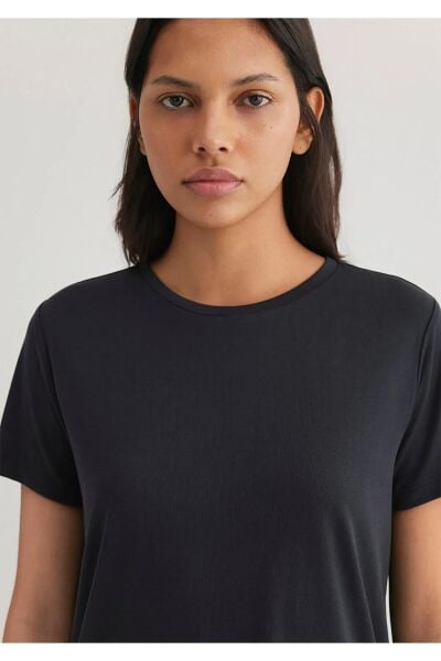 MAVİ KISA KOLLU PENYE UST KADIN KISA KOLLU PENYE UST