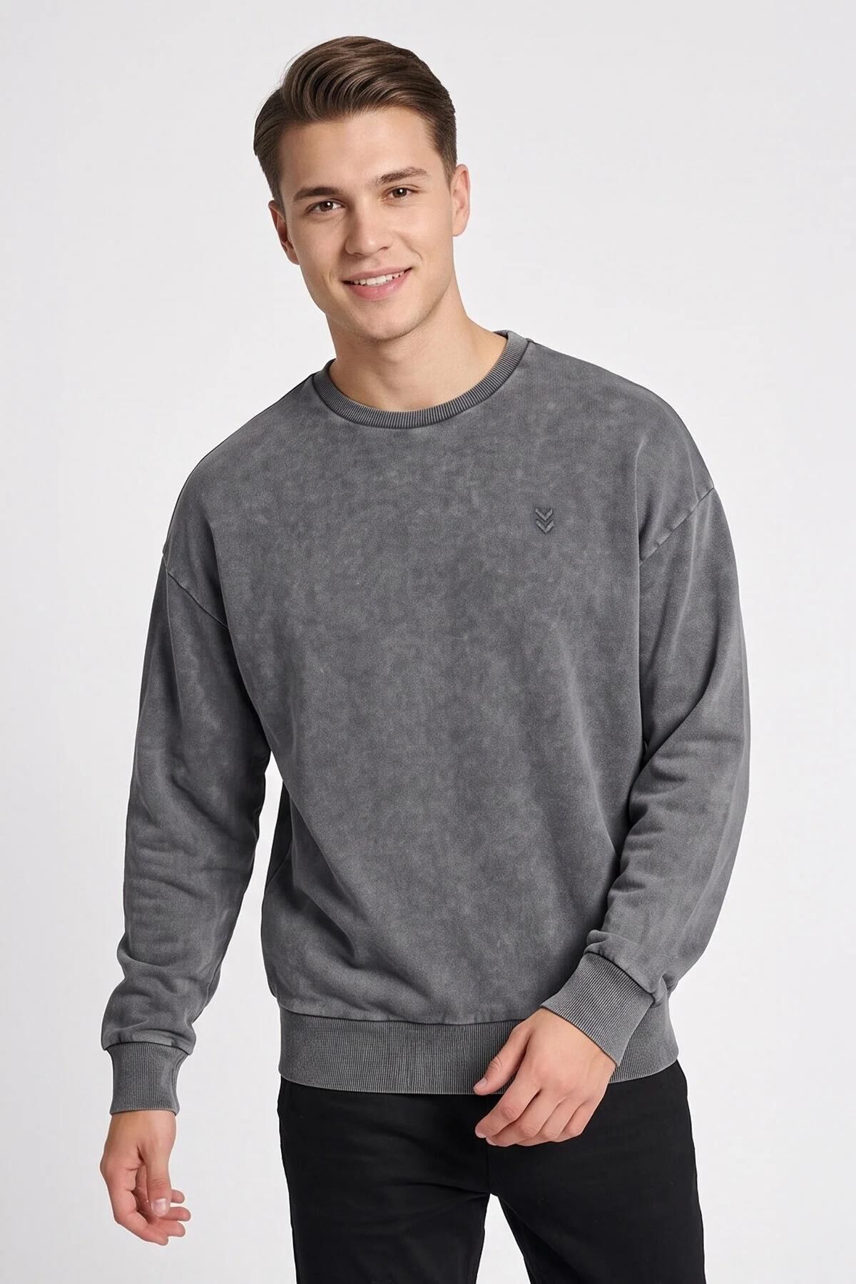 HUMMEL HMLLEROY SWEATSHIRT ERKEK SWEATSHIRT