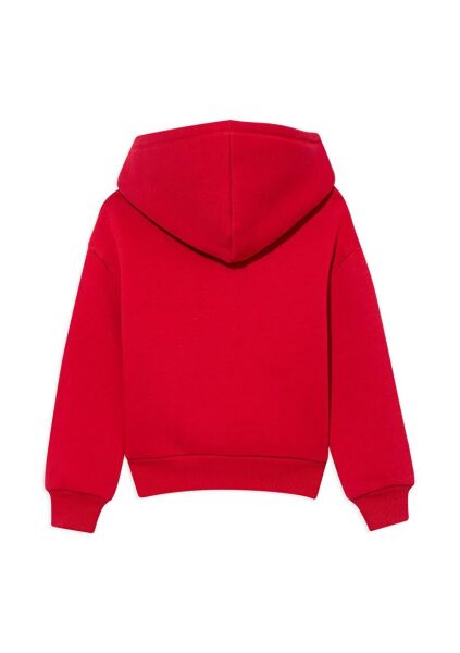 MAVİ BASKILI ERKEK ÇOCUK KAPÜŞONLU SWEATSHIRT