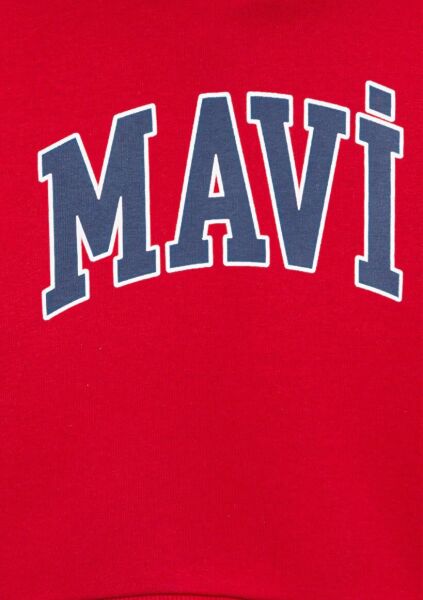 MAVİ BASKILI KAPÜŞONLU SWEATSHIRT ERKEK ÇOCUK SWEATSHIRT