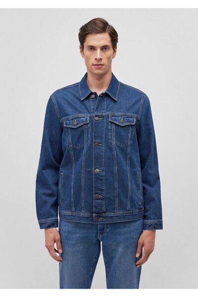 MAVİ DRAKE GECE GRISI BLACK PRO ERKEK DENIM CEKET