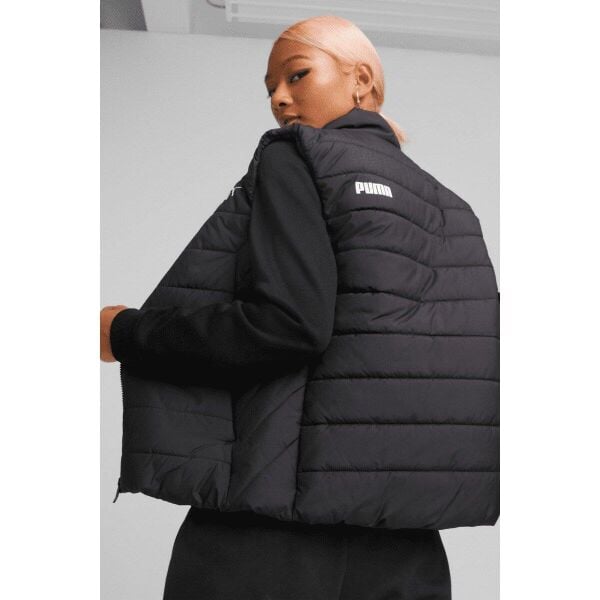 PUMA ESS PADDED VEST BLACK KADIN YELEK