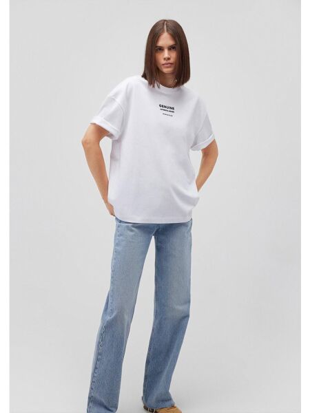 MAVİ GRAFIK BASKILI KADIN MODELLİ PENYE