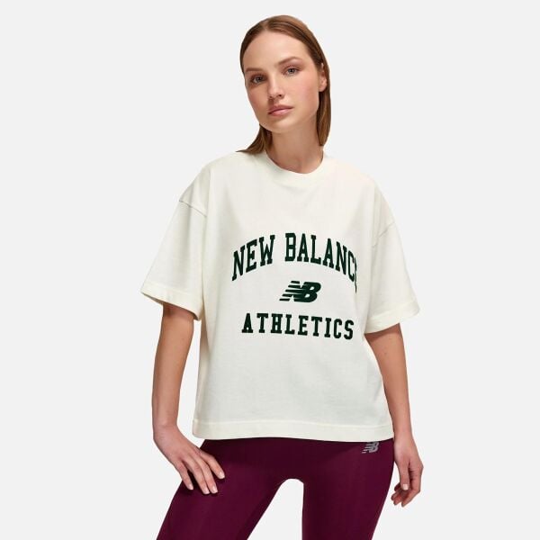 NEW BALANCE NB LIFESTYLE WOMEN TSHIRT KADIN T-SHIRT