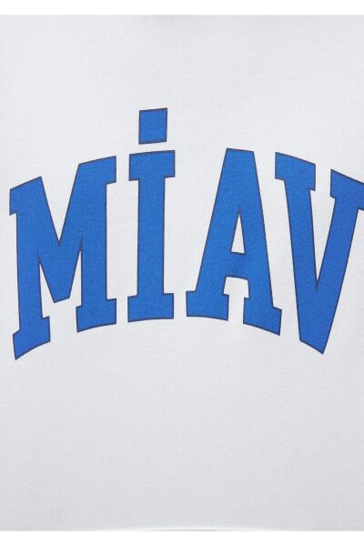 MAVİ MİAV KAPÜŞONLU SWEATSHIRT ERKEK SWEATSHIRT
