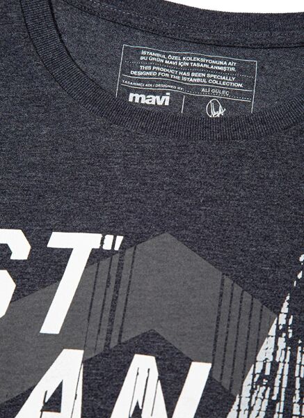 MAVİ GALATA İSTANBUL TİŞÖRT ERKEK GRAFİK T-SHIRT