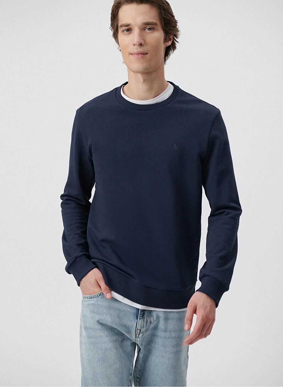 MAVİ SWEATSHIRT ERKEK SWEATSHIRT