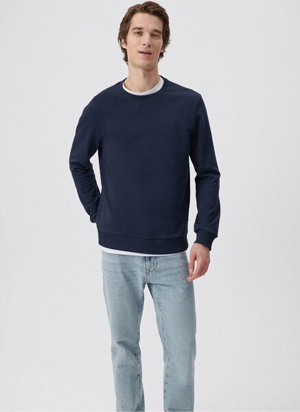 MAVİ SWEATSHIRT ERKEK SWEATSHIRT