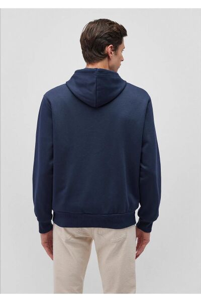 MAVİ KAPÜŞONLU SWEATSHIRT ERKEK SWEATSHIRT