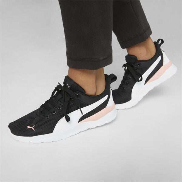 PUMA ANZARUN LİTE PUMA BLACK-PUMA WHİTE-PEACH SMOOTHİE UNISEX MODA AYAKKABI
