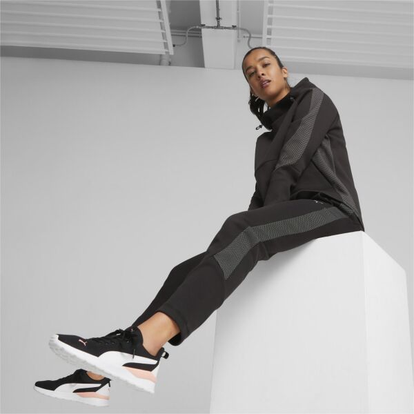 PUMA ANZARUN LİTE PUMA BLACK-PUMA WHİTE-PEACH SMOOTHİE UNISEX MODA AYAKKABI