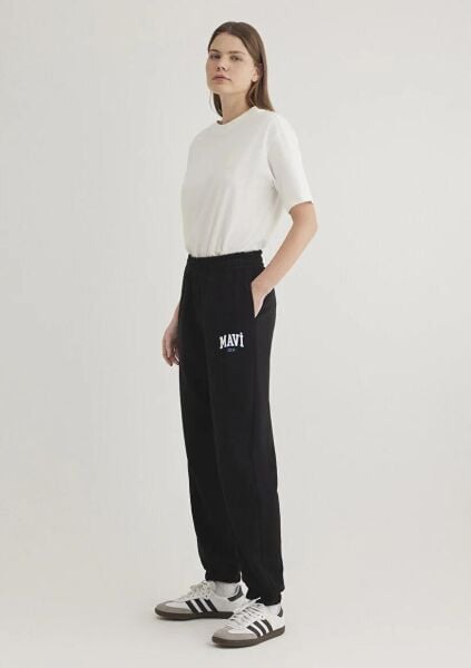 MAVİ ÖRME PANTOLON KADIN EŞOFMAN ALTI