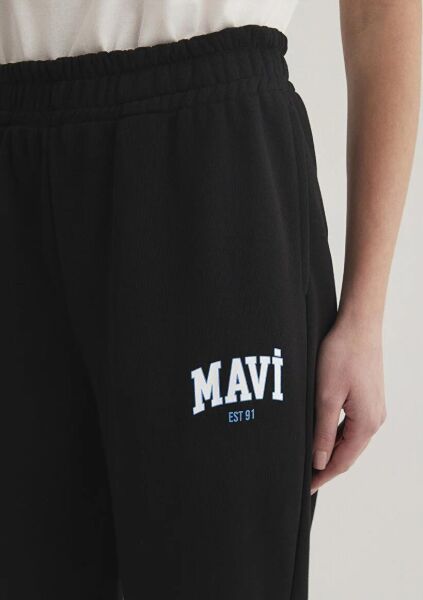 MAVİ ÖRME PANTOLON KADIN EŞOFMAN ALTI