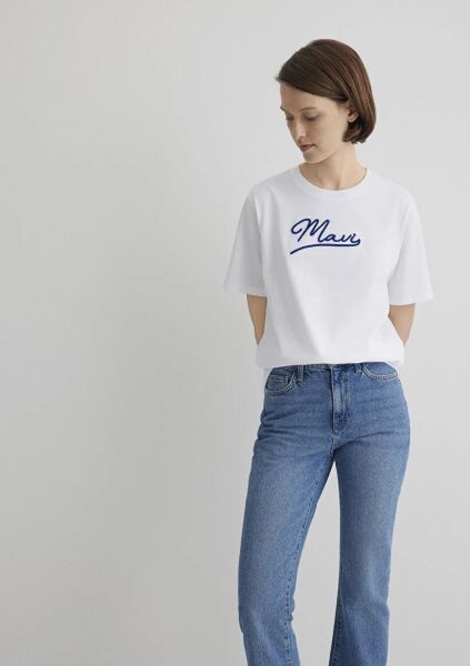 MAVİ MAVI JEANS BASKILI TİŞÖRT KADIN LOGO T-SHIRT