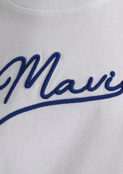 MAVİ JEANS BASKILI KADIN LOGO T-SHIRT