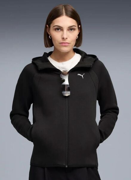 PUMA EVOSTRIPE FULL-ZİP HOODİE DK KADIN SWEATSHIRT