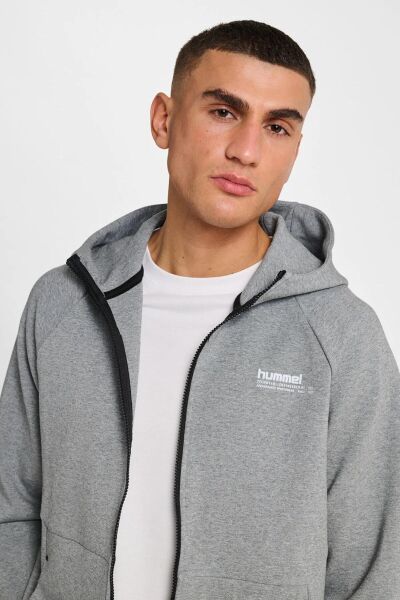 HUMMEL HMLTECH FLEECE REGULAR ZIP HOODIE ERKEK CEKET